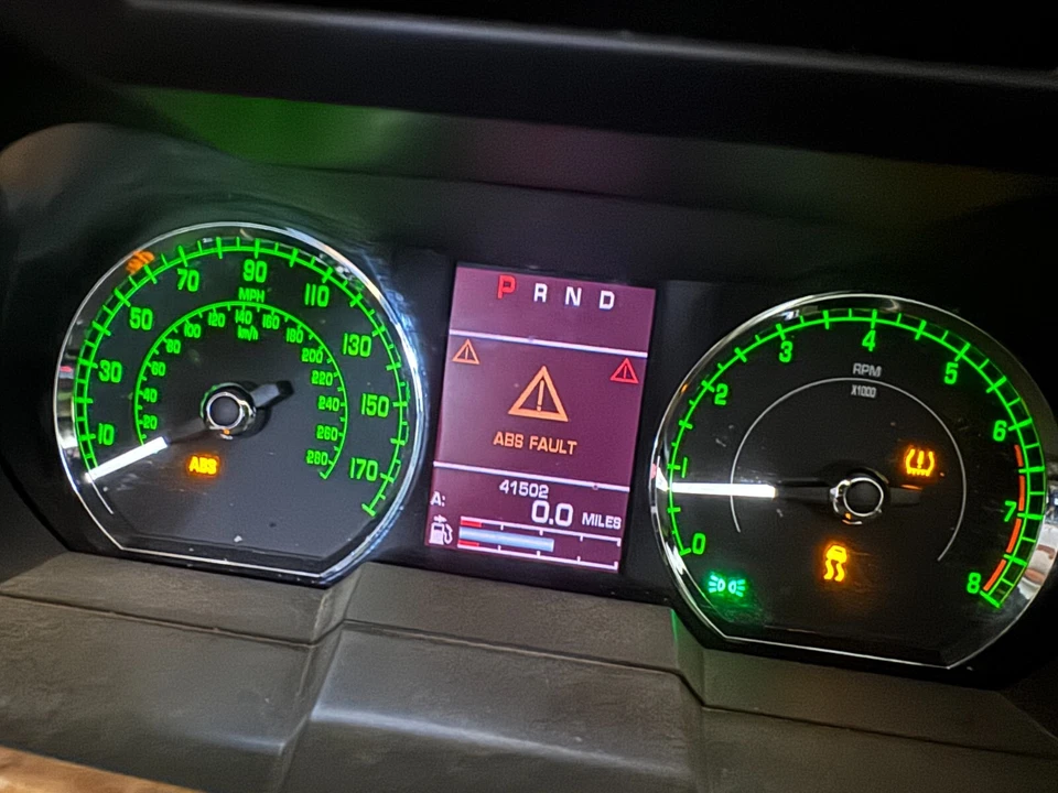 CLUSTER SPEEDOMETER GAUGE 6W8310D893 41K ONLY  JAGUAR XK XKR (2007-2009) OEM - Image 4 of 4