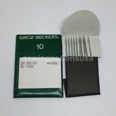 UY133GS Size 90/14 CoverStitch Groz-Beckert Sewing Machine Needles