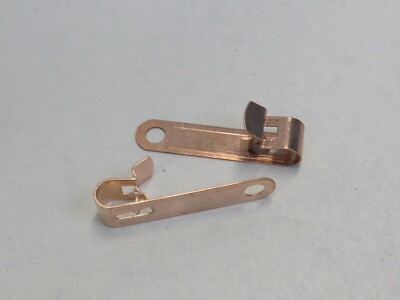 2 Pack Large Fahnstock Clip Wire End Gas Engine Motor 