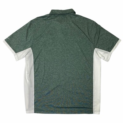 BRIEFING GOLF MS TOUR POLO（GREEN／M） J Lindeberg Men's Tour Tech Reg Fit Golf Polo - Treeline