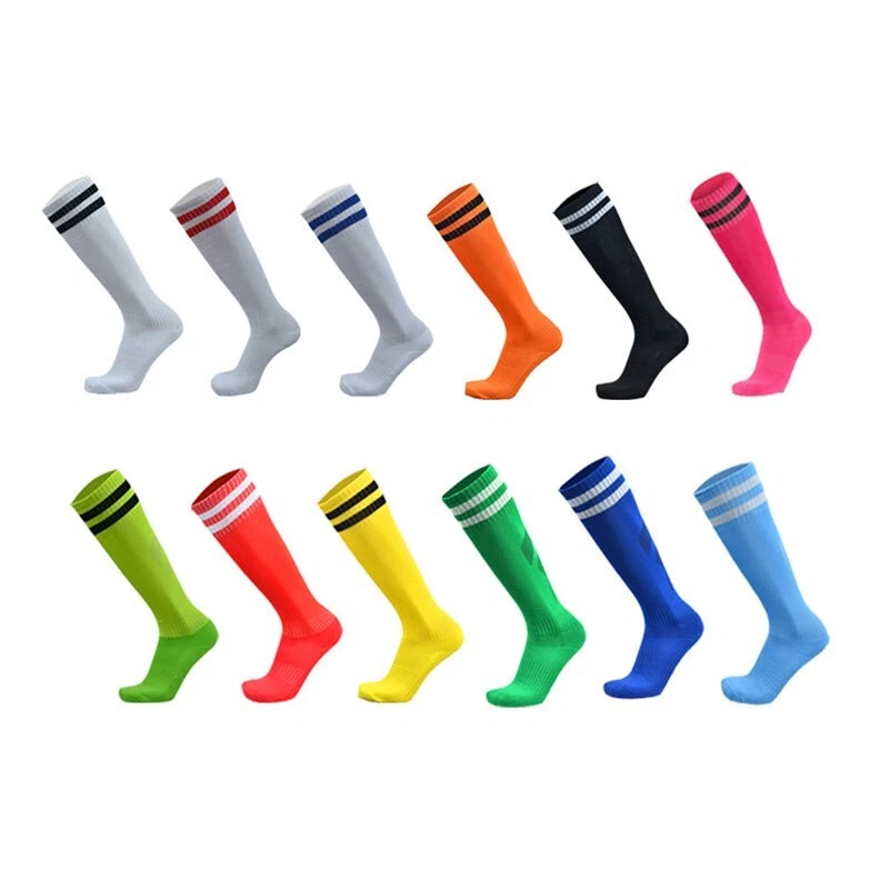 Mens Womens Sports Breathable Tube Long High Socks Knee Warm Casual Footy Soccer