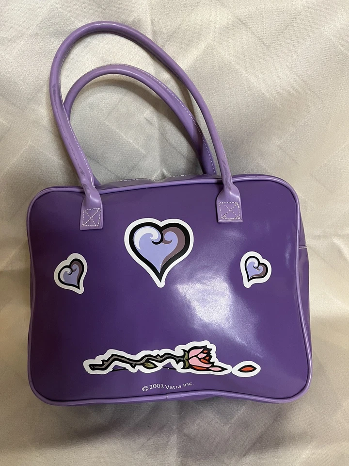 Vintage The Attic Purple Purse - Image 2 of 4