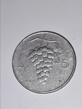 5 Lire Italia Repubblica dal