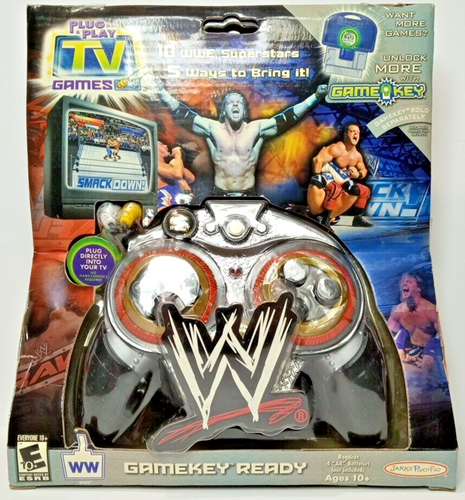 WWE World Wrestling Entertainment Plug and Play Jakks Pacific TV Games Tag Team - Picture 1 of 10