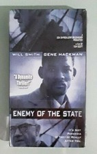 will smith ENEMY OF THE STATE gene hackman VHS VIDEOTAPE NEW corner dings