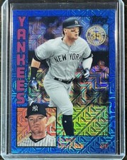 2019 Topps 1984 Silver Pack CLINT FRAZIER BLUE Mojo Refractor Rookie #14/150