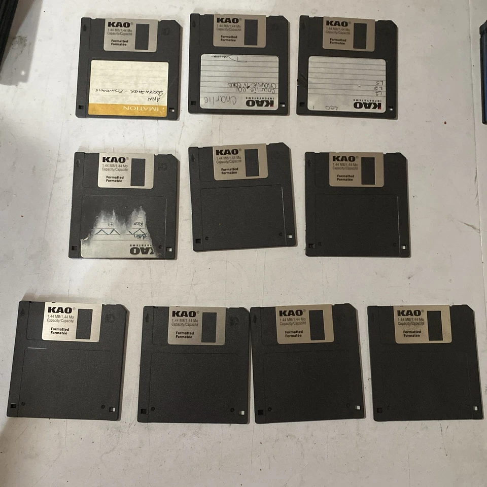 Lote de 42 Disquetes KAO 1,44 MB  Foto 3 de 4