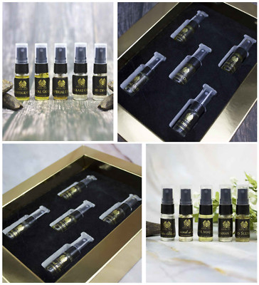 2 Sets - 10 Samples (5 Women's + 5 Men's Perfumes) Extrait de Parfum By Amir Oud