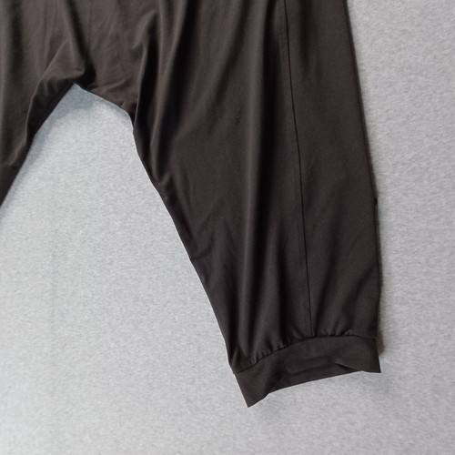 Reebok Pants Women XL Black Stretch Pockets Sports Drop Crotch Harem Performance - Picture 13 of 13