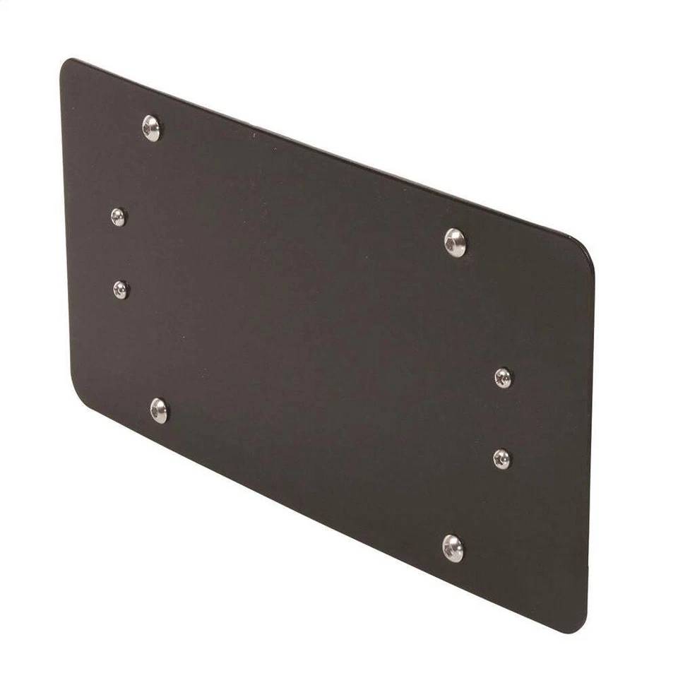 Smittybilt 4432 Matte Black Powder Coated Steel License Plate Bracket Foto 2 de 4