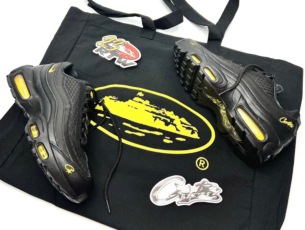 Corteiz × Nike Air Max 95 Honey Black How to Buy the Corteiz x Nike Air Max 95 “Honey Blacks” | New