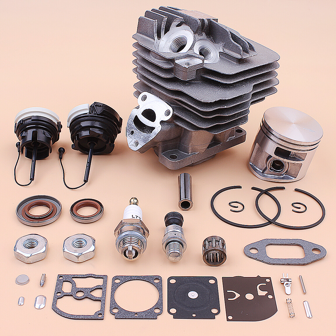 Cylinder Piston Carb Kit For Stihl MS261 44.7mm MS 261 Chainsaw