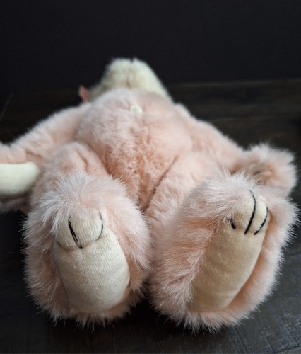 Vintage (1990-98) 11" Boyds Bear "Guinevere" The Archive Collection Blush Pink - Picture 6 of 13
