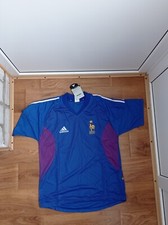 CAMISETA DE FÚTBOL SELECCIÓN FRANCIA 2002 2004 CAMISETA ADIDAS talla XL blokecore