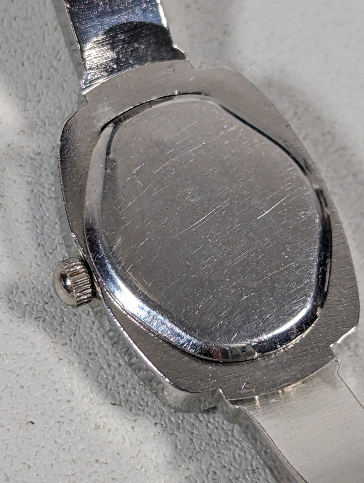 Eurotech Silver Tone Dial Rectangle Case Hinge Br… - image 6