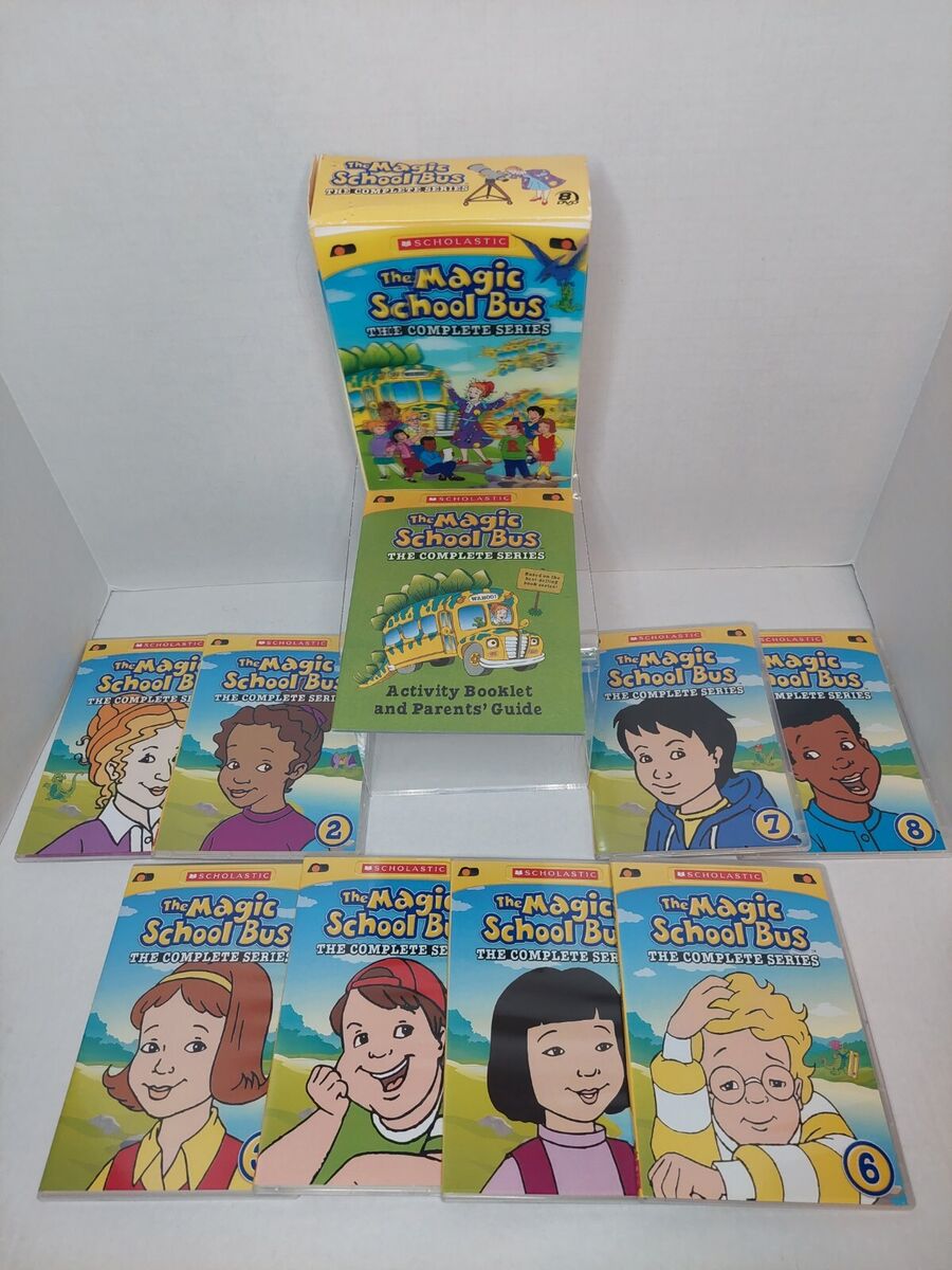 SCHOLASTIC The Magic School Bus The Complete Series 8 DVD Set- 52 episodes AS-IS SCHOLASTIC The Magic School Bus The Complete Series 8 DVD Set- 52 episodes AS-IS