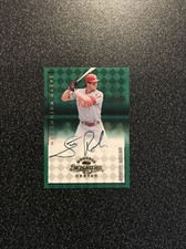 Scott Rolen 1998 Donruss Signature Series Millennium Marks Green Auto 0872/1000