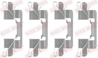 Quick Brake ZubehöRsatz, Scheibenbremsbelag Vorne FüR Mitsubishi