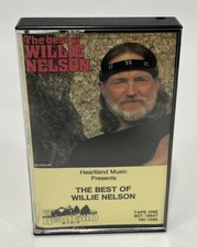Willie Nelson- The Best Of Willie Nelson- Tap One Cassette Tape 1986