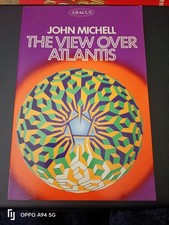 John Michell - The View Over Atlantis PBK 1973 Sphere 1st Abacus Edition
