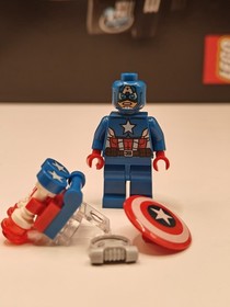 NEW Marvel Space Captain America Custom Lego Minifigure 76049 Avengers Jetpack