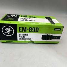 Mackie EM-89D Cardioid Dynamic Vocal Microphone