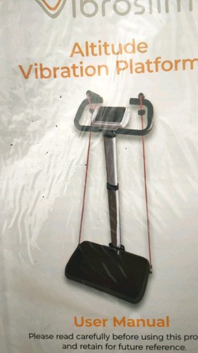 Vibroslim Altitude Vibrationsplattform - Ganzkörpertrainingsgerät (NEU im Karton)