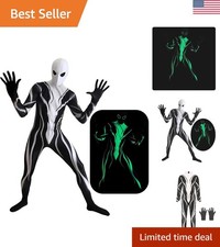 Glow-in-the-Dark Demon Costume for Boys - Scary Halloween Dress Up 8-10