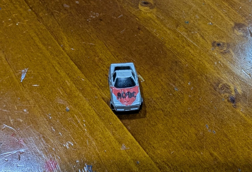 Micro Machines ACDC Corvette Vintage Galoob Rare! - Image 2 of 4