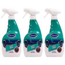Image of Triplewax Fast Wax Polish Car Exterior Paintwork Valeting Detailing 500ml x3