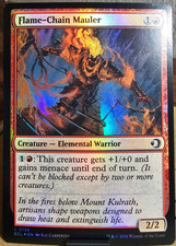 Flame-Chain Mauler FOIL Lorwyn Eclipsed Magic the Gathering NM Rare