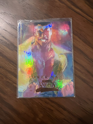 2008 Upper Deck Marvel Masterpieces 3 Knights Trading Card | Power Man #MK8