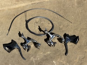 VINTAGE SHIMANO DURA-ACE BRAKESET BR-7402 & BL-7402 LEVERS COMPLETE