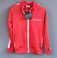 Jacket Palm Angels Men Women Zip Up Track Sportswear Casual Retro Top