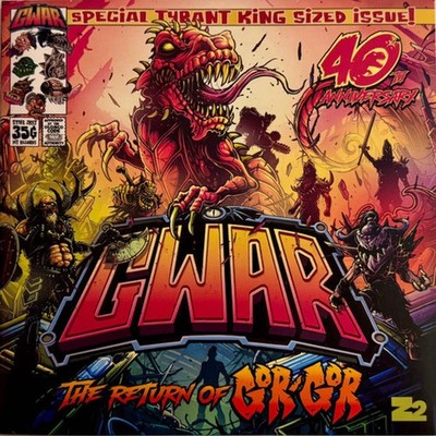 Gwar   The Return of Gor Gor (SEMI-TRANSPARENT PURPLE VINYL) LP Record