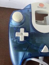 OEM SEGA Blue Millennium Dreamcast Controller Untested As Is For Parts Only