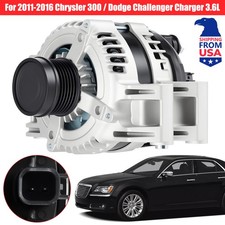 12V 160A Premium Alternator 04801779AG fits Chrysler 300 2011-2023 V6 3.6L