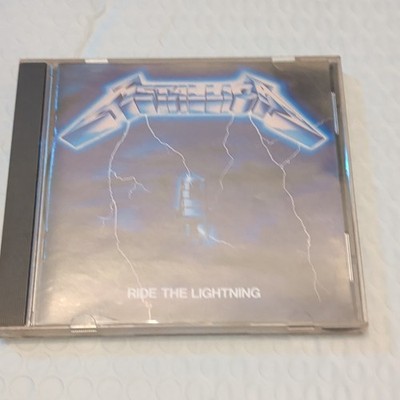 Metallica Ride the Lightning CD Rock Album Standard Jewel Case