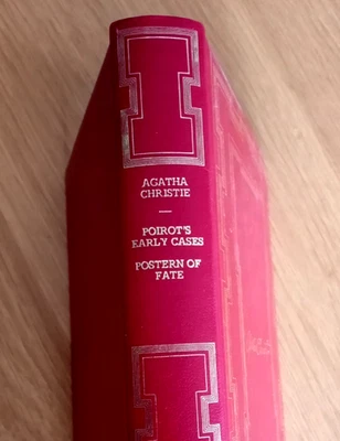Agatha Christie Poirot's Early Cases & Postern of Fate Heron Collected Works - Image 1 of 4
