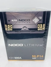 NOCO Lithium NLP14 Group 14 500A 12V 4Ah Lithium Powersport Battery New! Sealed!