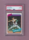 1980 TOPPS NOLAN RYAN BASEBALL CARD #580 - NEAR MINT CONDITION PSA 8! ANGELS