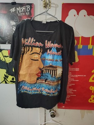 Vintage 90s Million Dollar Woman March Single Stitch It's Missing The Neck