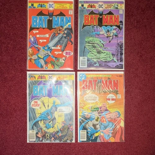 DC Comics Bronze Age Vintage Comic Book Lot Batman Superman Lex Luthor