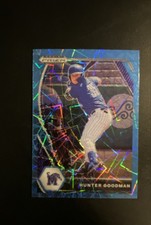 2021 Panini Prizm Draft Picks - Hunter Goodman #PDP109 Blue Velocity Prizm (RC)