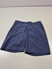 Vineyard Vines Shorts Mens 32 Breaker Performance 9" Inseam Golf Blue Chino