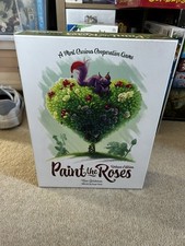Paint the Roses Deluxe Edition Board Game including expansion & acrylic tiles 
