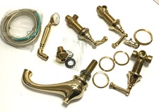 Kohler K-16102-4A-PB Revival Widespread Bathroom Faucet Brass Roman Tub Bathtub