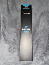 CUTLUXE - Artisan Series -10” Scimitar Butcher Knife -New in Open Box