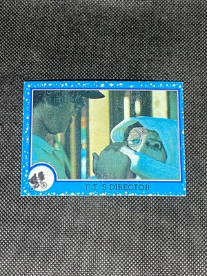 E.T. s Director 1982 Topps E.T. The Extra Terrestrial #83 Raw Card