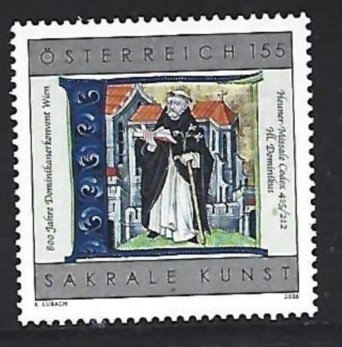 Austria   2026   Heiliger Dominikus  mnh